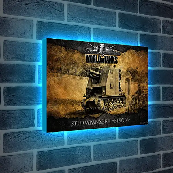 Лайтбокс световая панель - World Of Tanks Лайтбокс световая панель - World Of Tanks