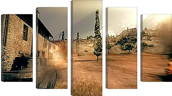 Модульная картина - World Of Tanks Модульная картина - World Of Tanks