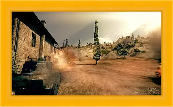 Картина в раме - World Of Tanks Картина в раме - World Of Tanks