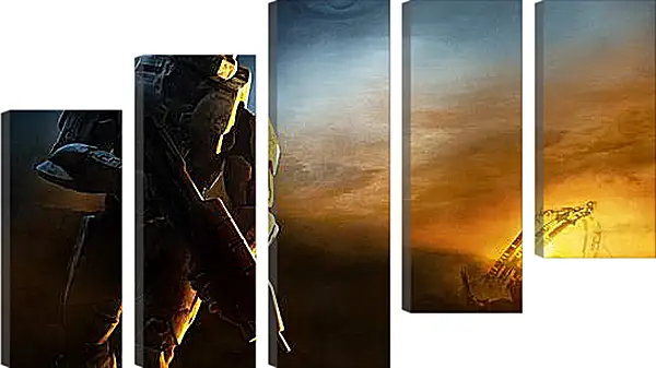 Модульная картина - Halo Модульная картина - Halo