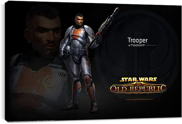 Постер на подрамнике - Star Wars: The Old Republic Постер на подрамнике - Star Wars: The Old Republic