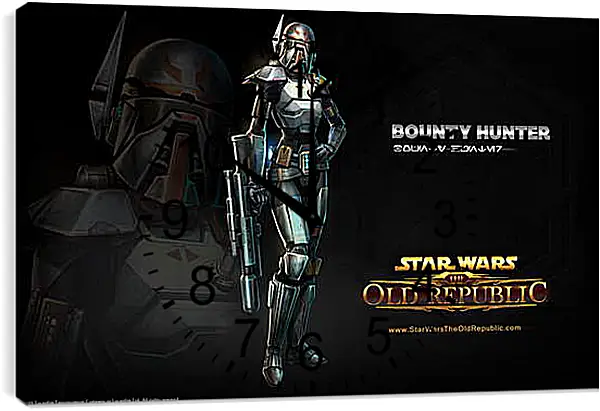 Часы картина - Star Wars: The Old Republic Часы картина - Star Wars: The Old Republic