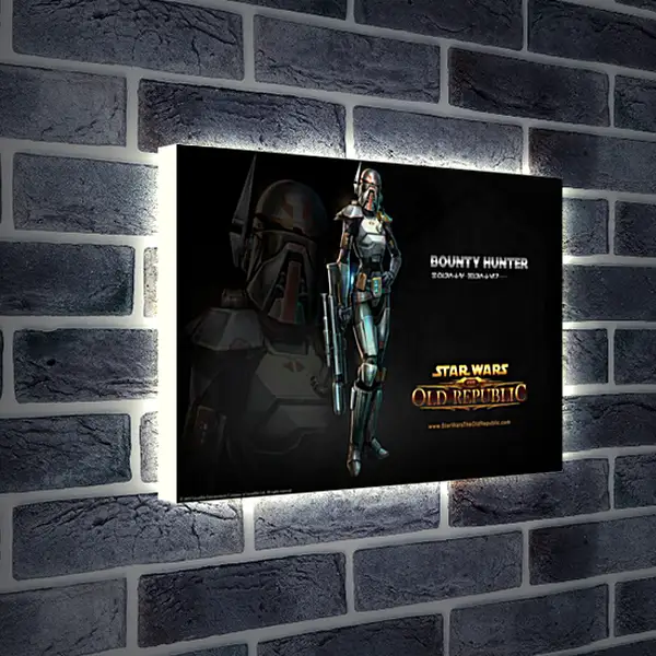 Лайтбокс световая панель - Star Wars: The Old Republic Лайтбокс световая панель - Star Wars: The Old Republic