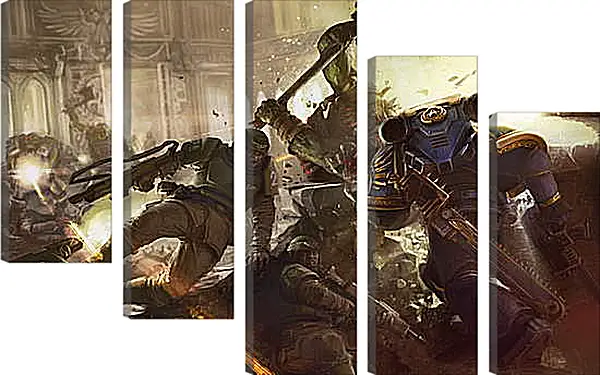 Модульная картина - Warhammer Модульная картина - Warhammer