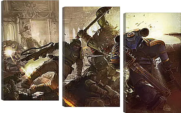 Модульная картина - Warhammer Модульная картина - Warhammer