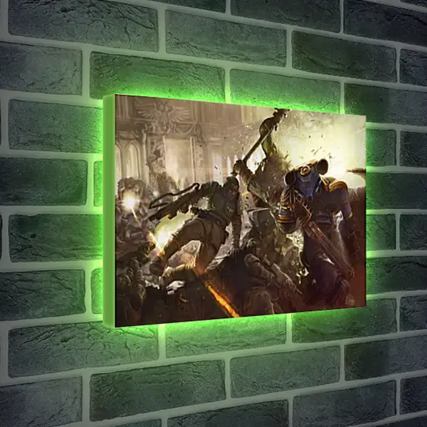 Лайтбокс световая панель - Warhammer Лайтбокс световая панель - Warhammer