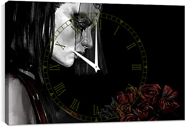 Часы картина - Batman: Arkham City Часы картина - Batman: Arkham City