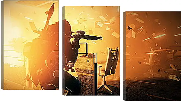 Модульная картина - Battlefield 3 Модульная картина - Battlefield 3