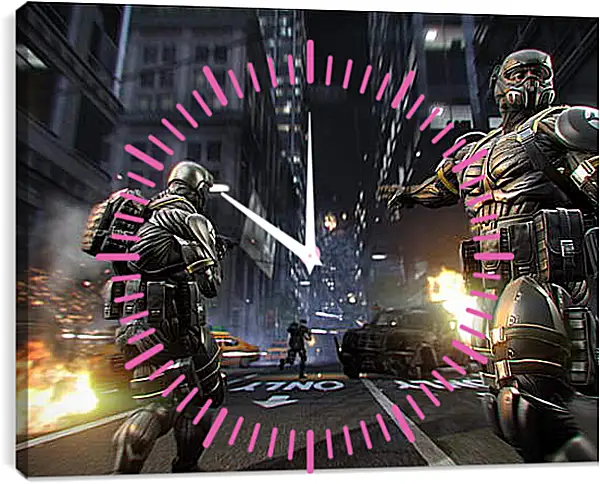 Часы картина - Crysis 2 Часы картина - Crysis 2