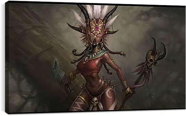 Постер на подрамнике - Diablo III Постер на подрамнике - Diablo III