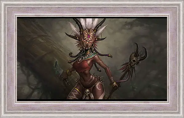 Картина в раме - Diablo III Картина в раме - Diablo III