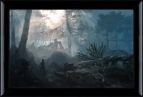 Картина в раме - Tomb Raider Картина в раме - Tomb Raider