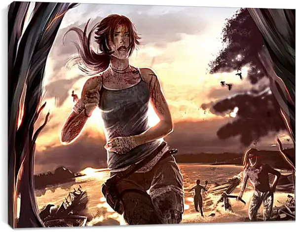 Постер на подрамнике - Tomb Raider Постер на подрамнике - Tomb Raider