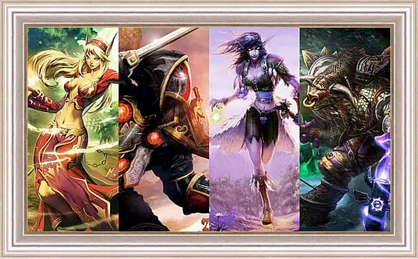 Картина в раме - World Of Warcraft Картина в раме - World Of Warcraft