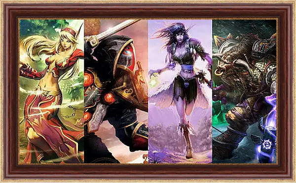 Картина в раме - World Of Warcraft Картина в раме - World Of Warcraft