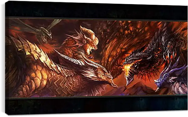 Постер на подрамнике - World Of Warcraft Постер на подрамнике - World Of Warcraft