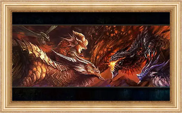 Картина в раме - World Of Warcraft Картина в раме - World Of Warcraft