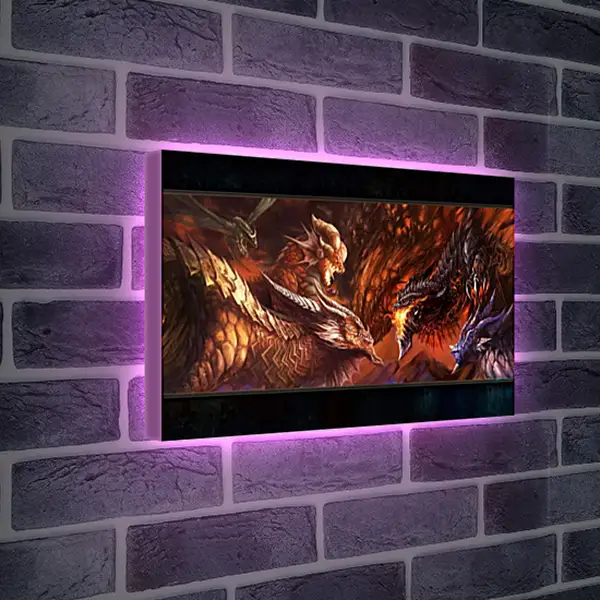 Лайтбокс световая панель - World Of Warcraft Лайтбокс световая панель - World Of Warcraft