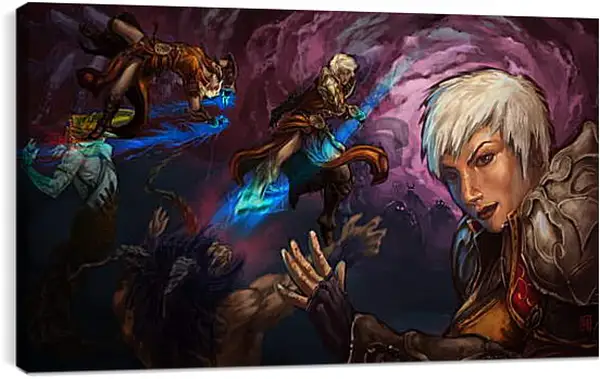 Постер на подрамнике - Diablo III Постер на подрамнике - Diablo III