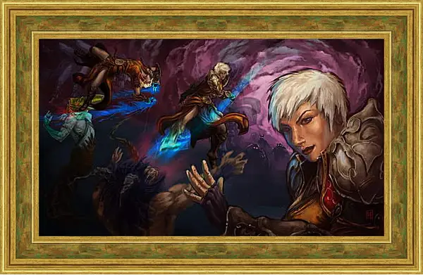 Картина в раме - Diablo III Картина в раме - Diablo III