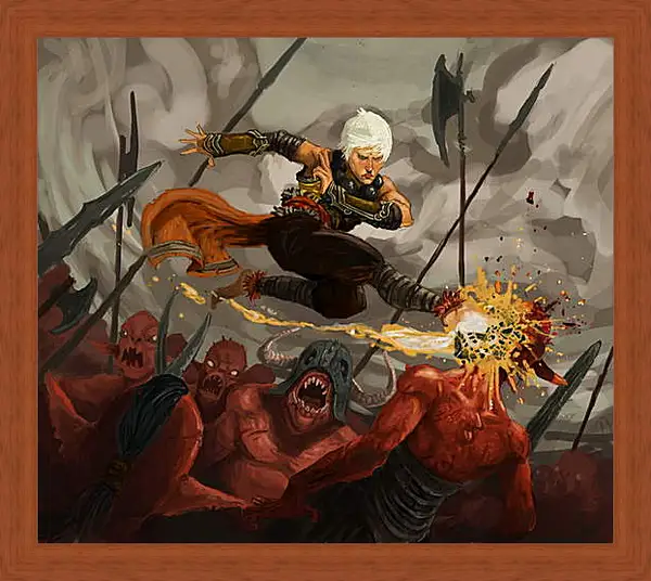 Картина в раме - Diablo III Картина в раме - Diablo III