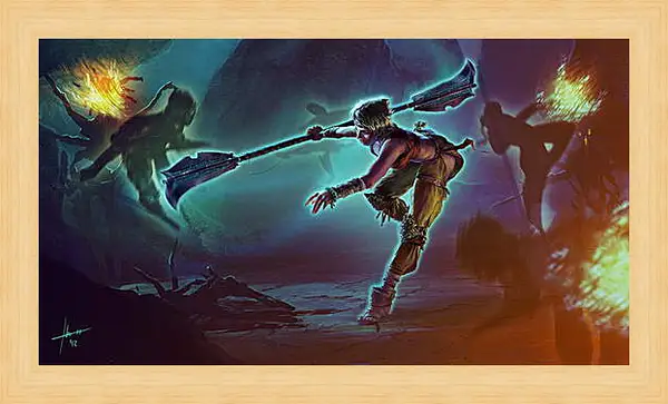Картина в раме - Diablo III Картина в раме - Diablo III