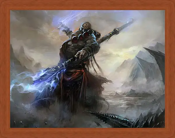 Картина в раме - Diablo III Картина в раме - Diablo III