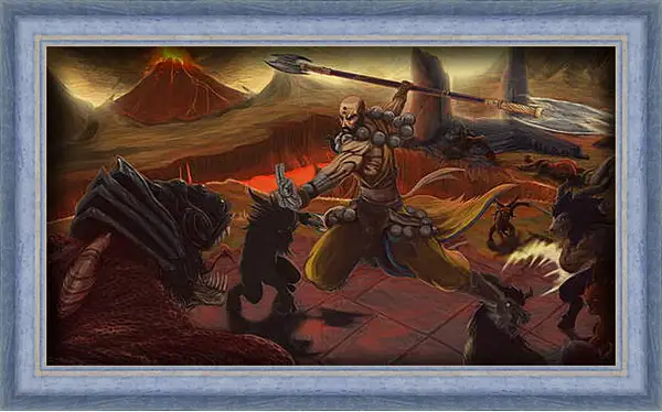 Картина в раме - Diablo III Картина в раме - Diablo III
