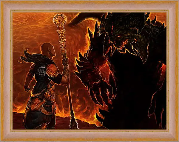 Картина в раме - Diablo III Картина в раме - Diablo III
