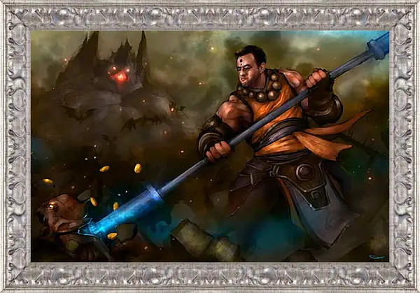 Картина в раме - Diablo III Картина в раме - Diablo III