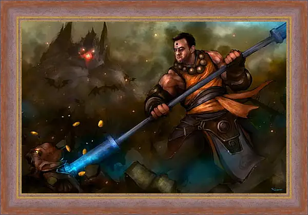 Картина в раме - Diablo III Картина в раме - Diablo III