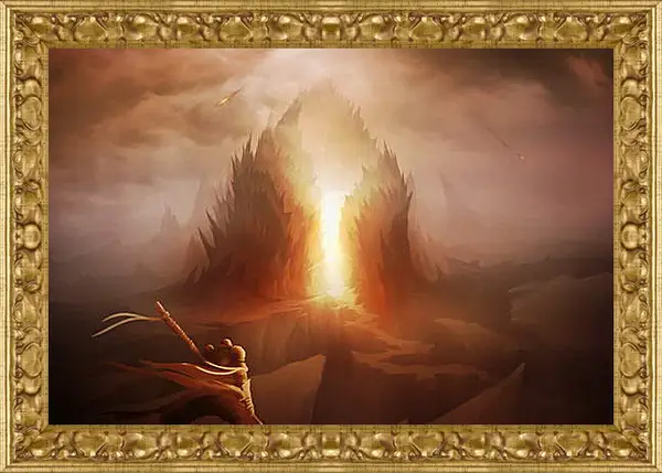 Картина в раме - Diablo III Картина в раме - Diablo III