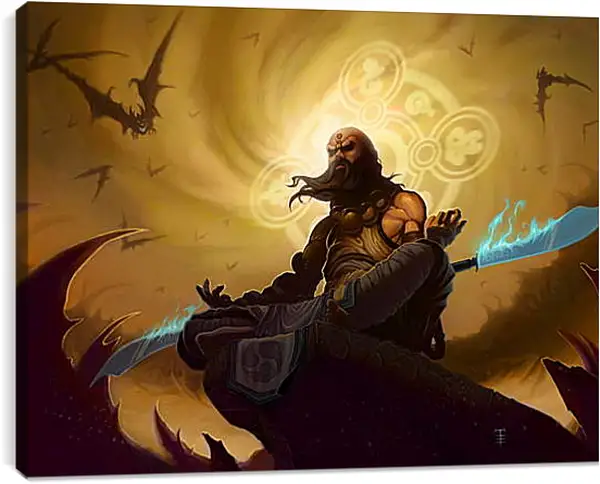 Постер на подрамнике - Diablo III Постер на подрамнике - Diablo III