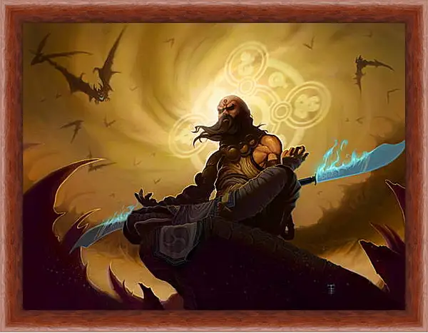 Картина в раме - Diablo III Картина в раме - Diablo III