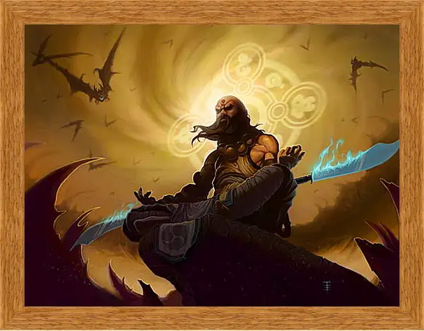 Картина в раме - Diablo III Картина в раме - Diablo III