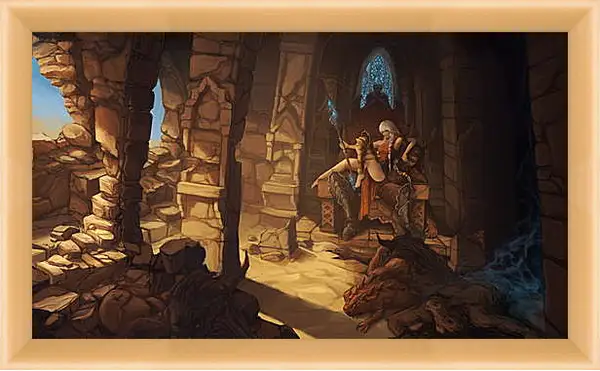 Картина в раме - Diablo III Картина в раме - Diablo III