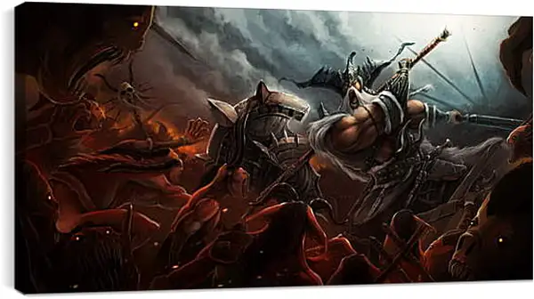 Постер на подрамнике - Diablo III Постер на подрамнике - Diablo III