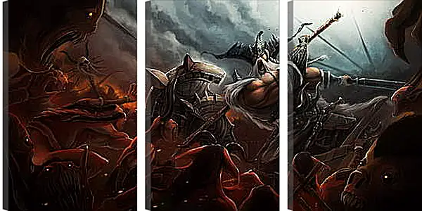 Модульная картина - Diablo III Модульная картина - Diablo III
