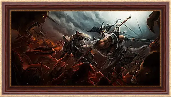Картина в раме - Diablo III Картина в раме - Diablo III