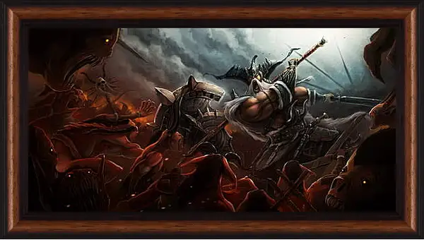 Картина в раме - Diablo III Картина в раме - Diablo III