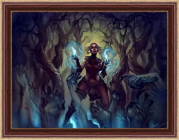 Картина в раме - Diablo III Картина в раме - Diablo III