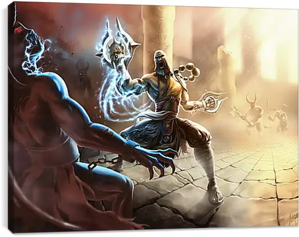 Постер на подрамнике - Diablo III Постер на подрамнике - Diablo III