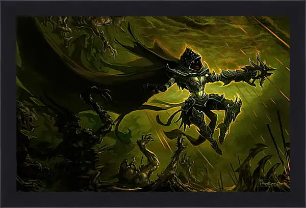 Картина в раме - Diablo III Картина в раме - Diablo III