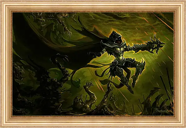 Картина в раме - Diablo III Картина в раме - Diablo III