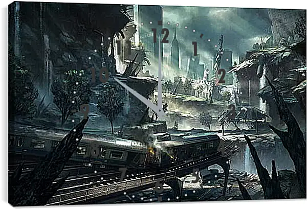 Часы картина - Crysis 2 Часы картина - Crysis 2