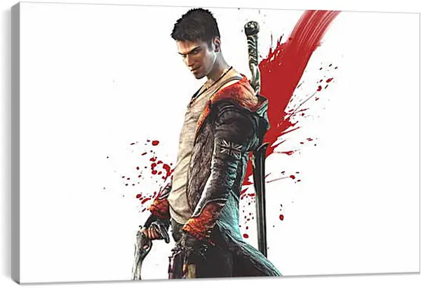 Постер на подрамнике - Devil May Cry Постер на подрамнике - Devil May Cry