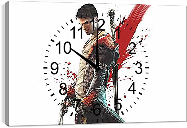 Часы картина - Devil May Cry Часы картина - Devil May Cry