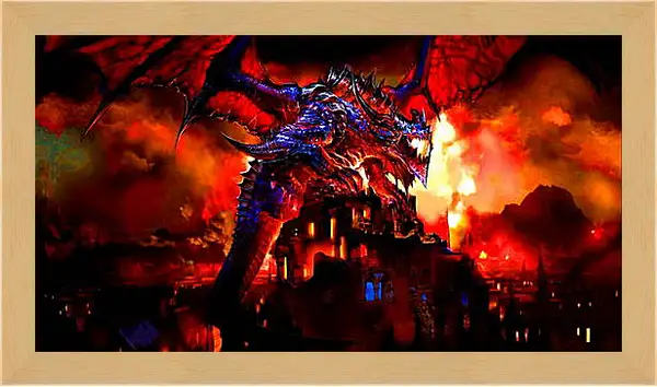 Картина в раме - World Of Warcraft Картина в раме - World Of Warcraft