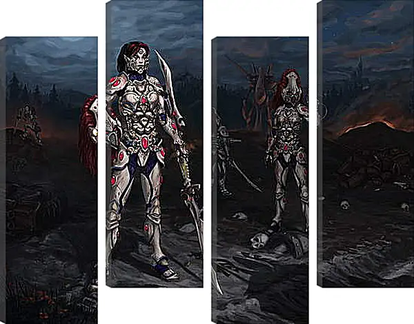 Модульная картина - Warhammer Модульная картина - Warhammer