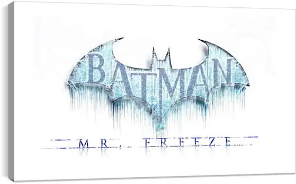 Постер на подрамнике - Batman: Arkham City Постер на подрамнике - Batman: Arkham City